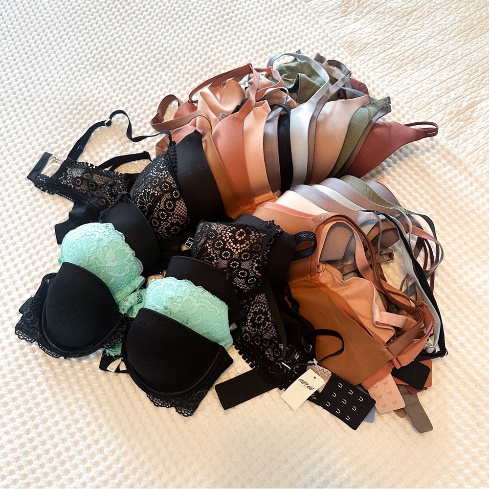 Lot of 16 32B Bras - all used except one